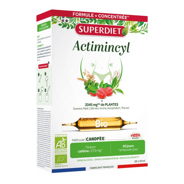 Super Diet Actimincyl ampoules Bio