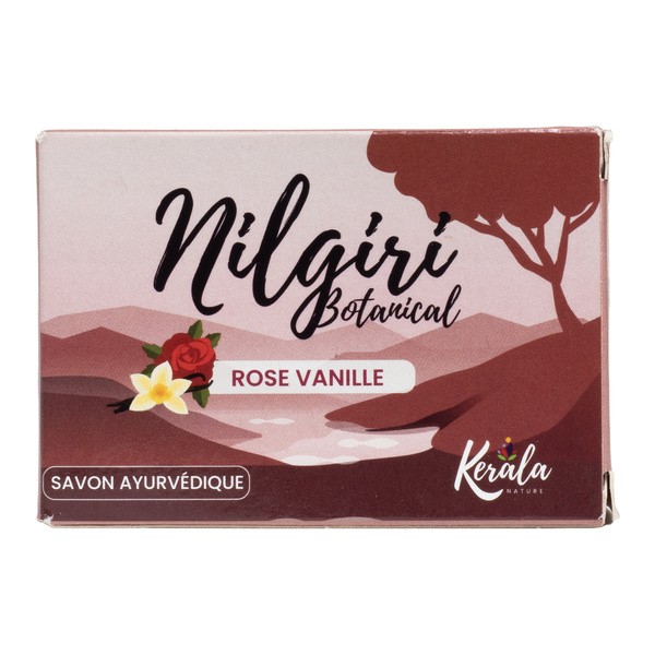 Savon artisanal Nilgiri Rose Vanille