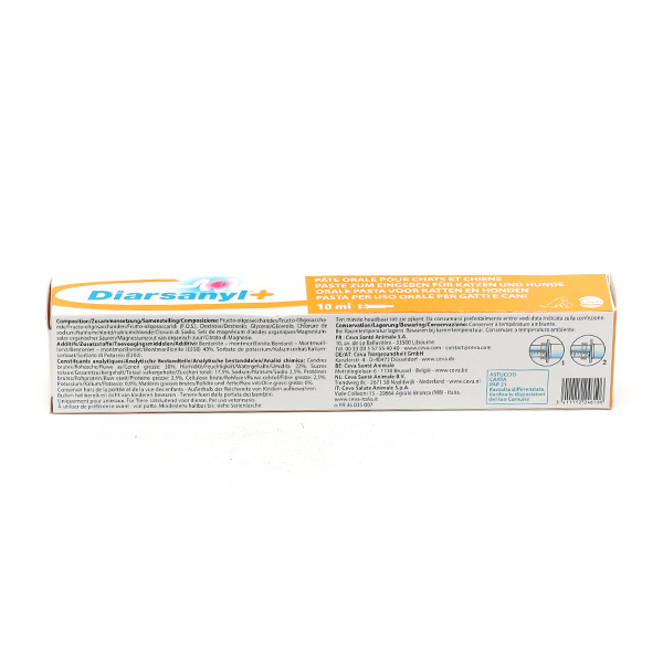 Diarsanyl + pâte orale Chat et chien