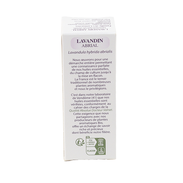 Docteur Valnet Huile essentielle de Lavandin abrial Bio