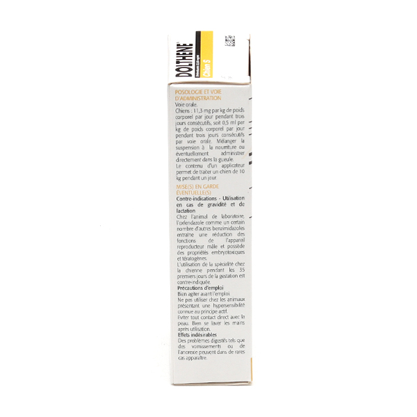 Dolthene Chien suspension buvable vermifuge
