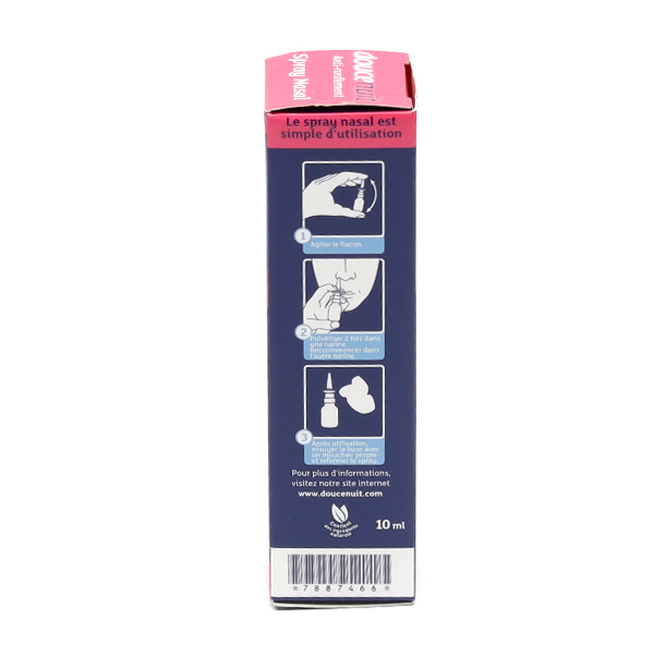 Douce Nuit Spray nasal anti ronflement