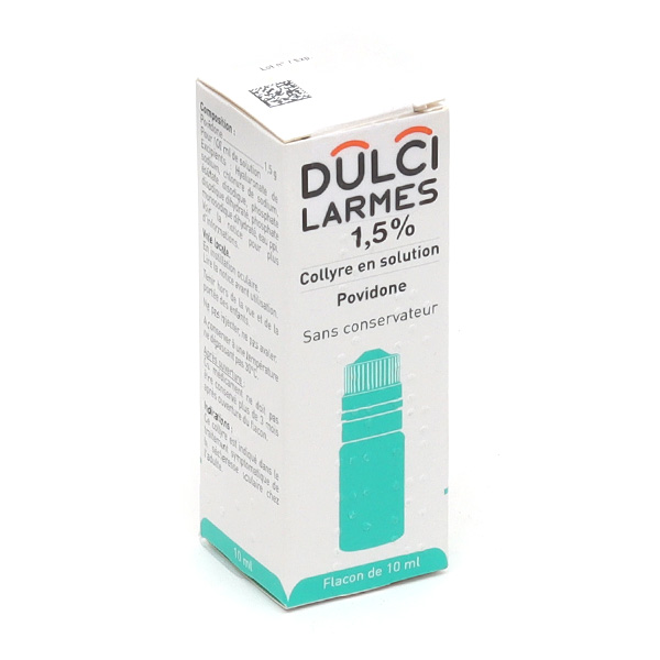 Dulcilarmes 1,5 % collyre