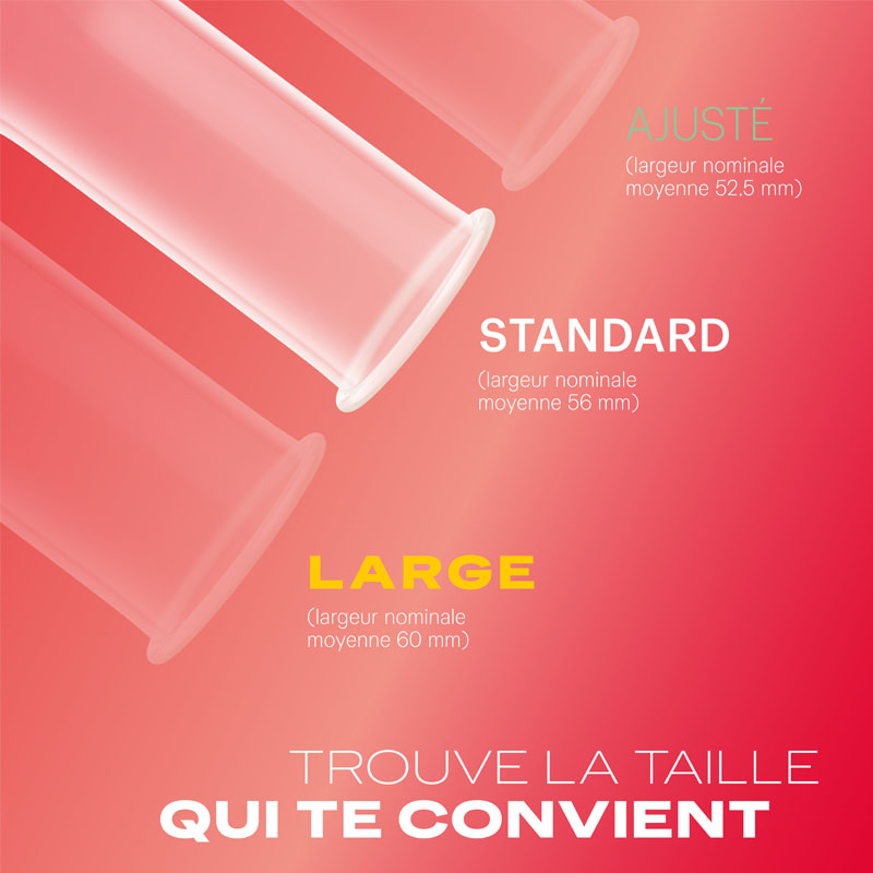 Durex Sexy Fraise préservatifs