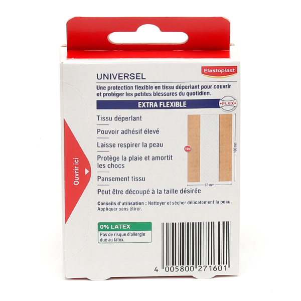 Elastoplast Universel pansements extra flexibles 10 bandes