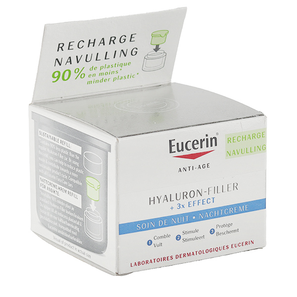 Eucerin Hyaluron-Filler + 3x effect Soin de nuit raffermissant