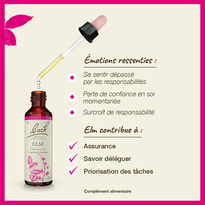 Fleurs de Bach Elm n°11