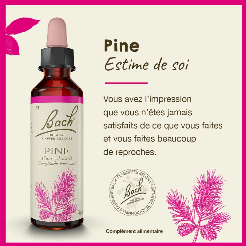 Fleurs de Bach Pine n°24