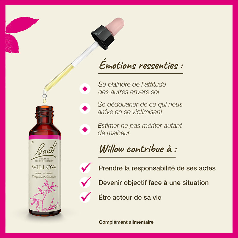 Fleurs de Bach Willow n°38