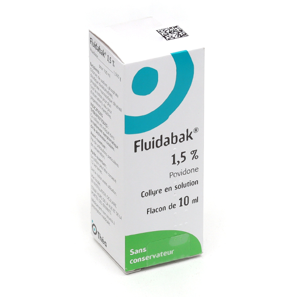Fluidabak 1,5 % collyre