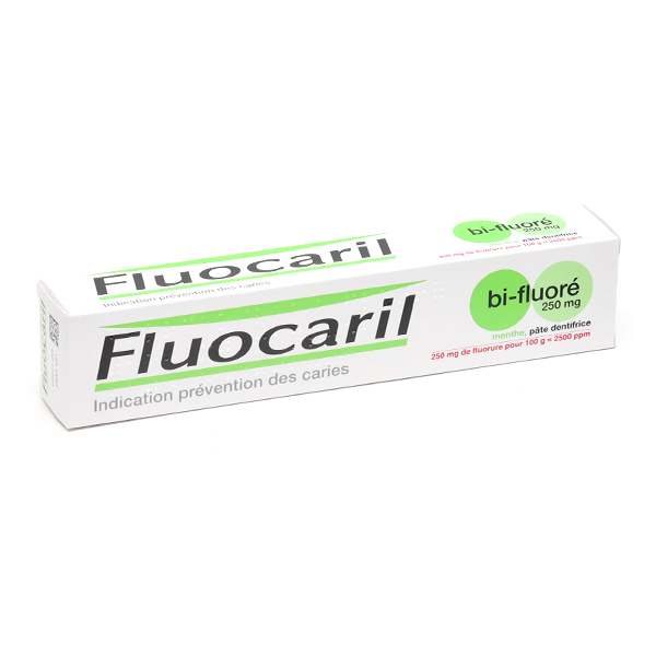 Fluocaril Bi-Fluoré 250 mg dentifrice menthe
