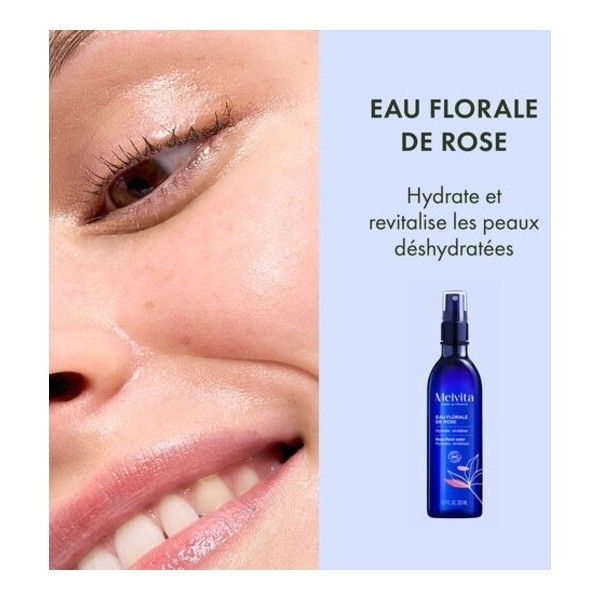 Melvita Eau florale de rose Bio