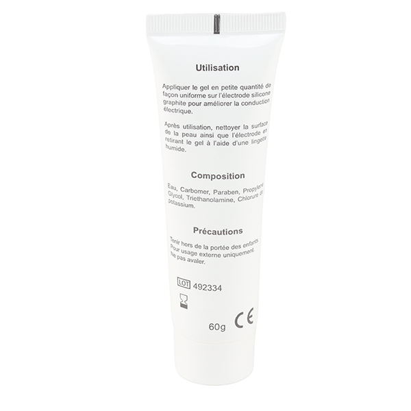 Gel conducteur pour électrode silicone graphite