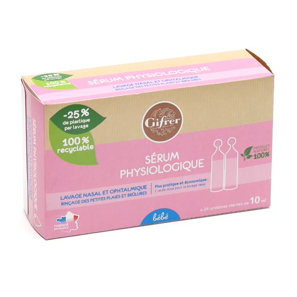 Gifrer Sérum physiologique