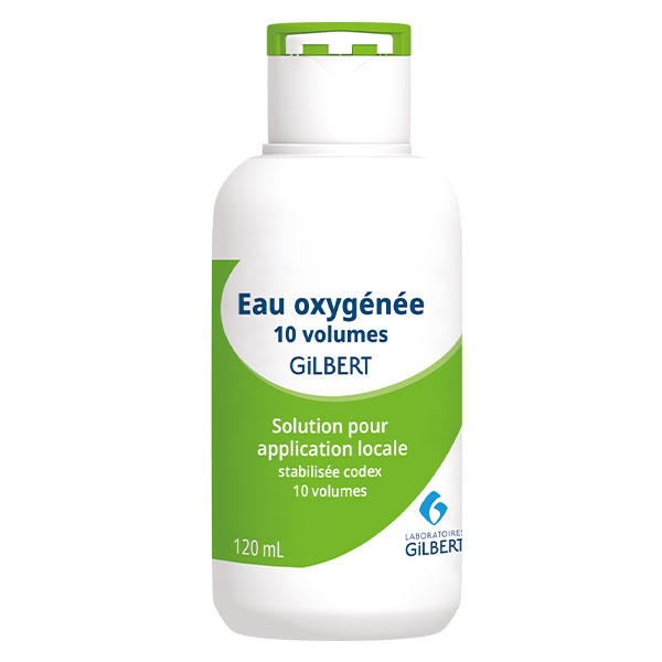 Eau oxygénée 10 volumes Gilbert