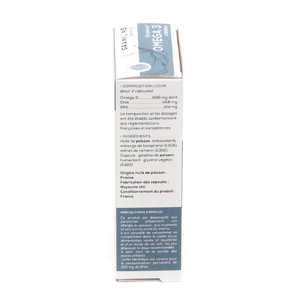 Granions Omega 3 Cerveau capsules