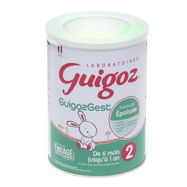 Guigoz Gest Formule Epaissie lait 2ème âge