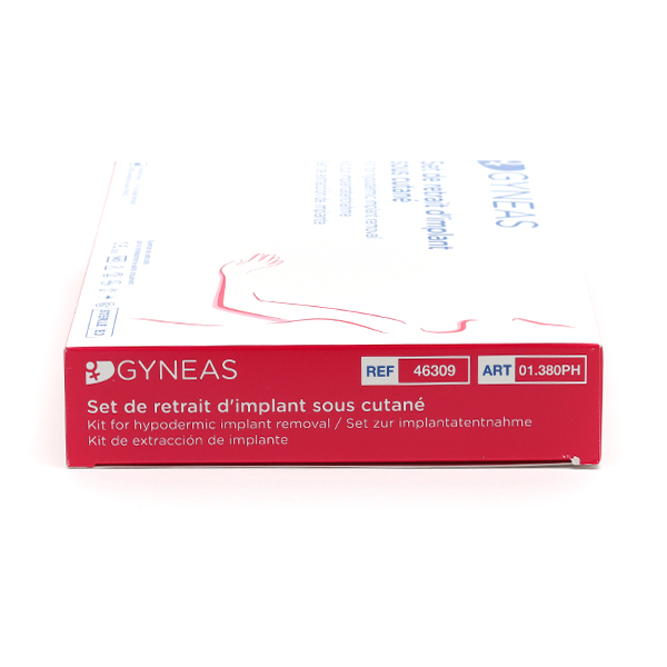 Set de retrait d'implant sous cutané