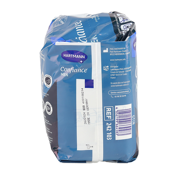 Confiance Men protections anatomiques 4 gouttes