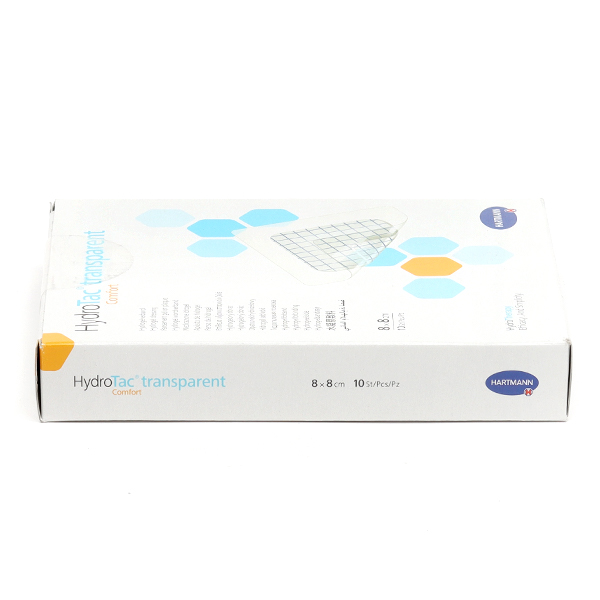 Hartmann HydroTac Transparent Comfort pansements 8x8cm