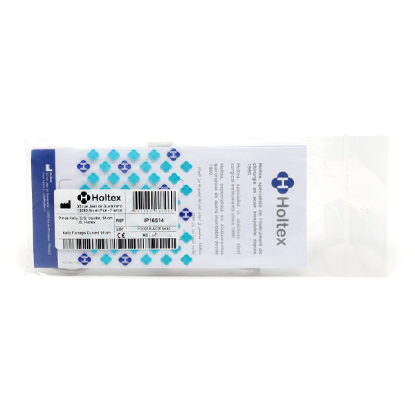 Holtex Pince Kelly courbe sans griffe 14cm