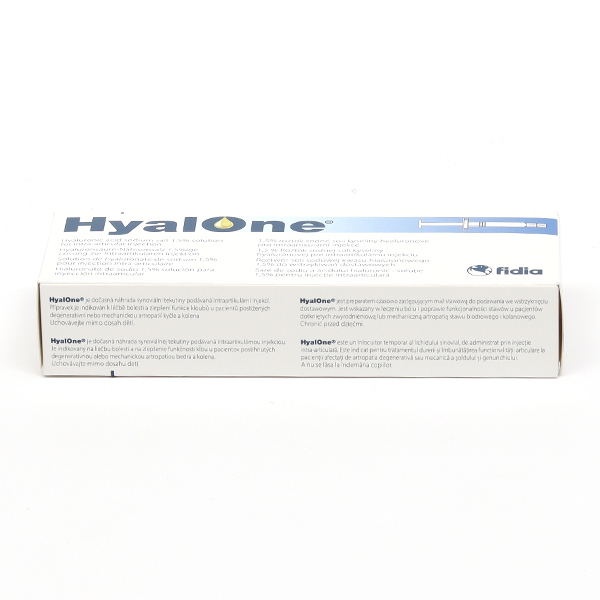 Hyalone Solution de hyaluronate de sodium 1,5 % seringue 4 ml