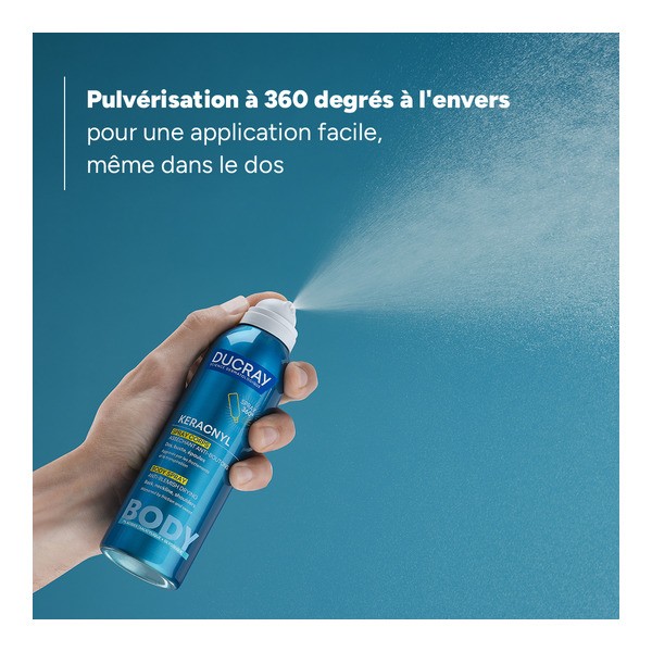 Ducray Keracnyl Spray corps asséchant anti boutons