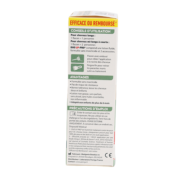 Duo LP Pro lotion anti-poux
