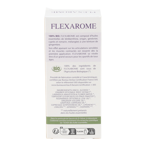 Docteur Valnet Flexarome articulations et muscles Bio