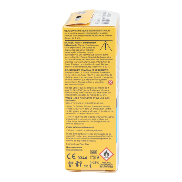 Scholl Traitement Verrues mains et pieds