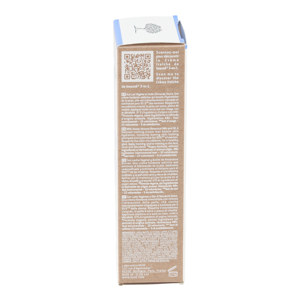 Nuxe Crème fraîche de beauté repulpante et hydratante