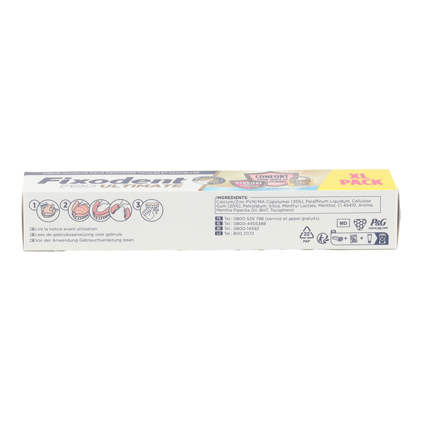 Fixodent Pro Ultimate Crème adhésive arôme frais