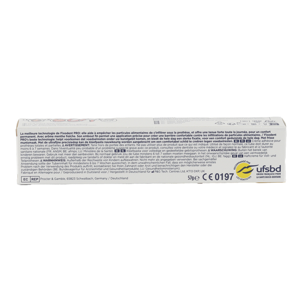 Fixodent Pro Ultimate Crème adhésive arôme frais