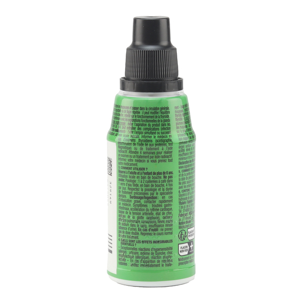Betadine verte bain de bouche