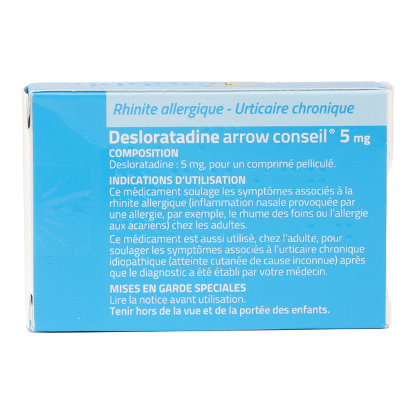 Desloratadine 5 mg comprimé