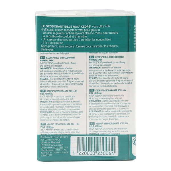 Roc Keops Déodorant bille 48 h