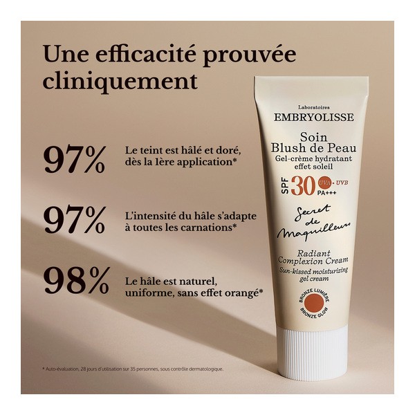 Embryolisse soin blush de peau Bronze lumière SPF 30