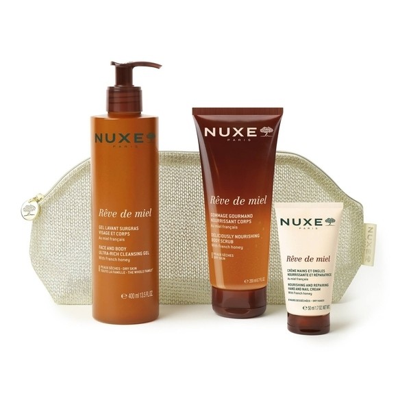 Nuxe trousse Cocooning body routine Rêve de Miel