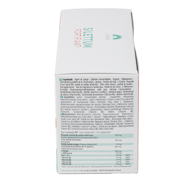 Silettum Fortifiant comprimés