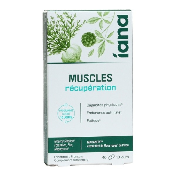 Iana Muscles récupération gélules
