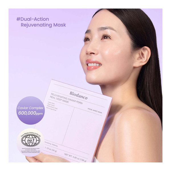 Masque Biodance Rejuvenating Caviar PDRN Real Deep Mask