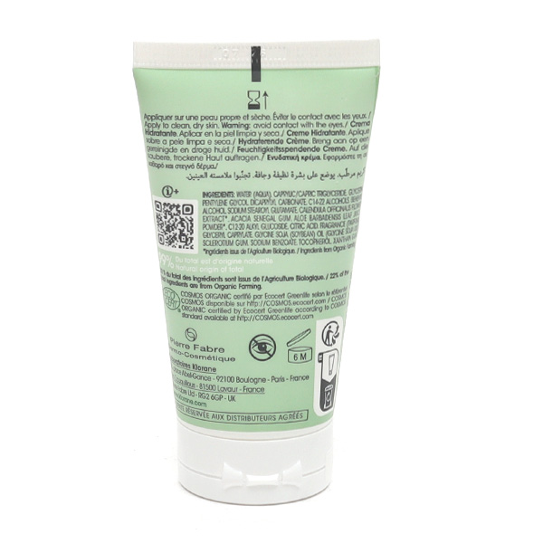 Klorane bébé Crème hydratante bio au calendula