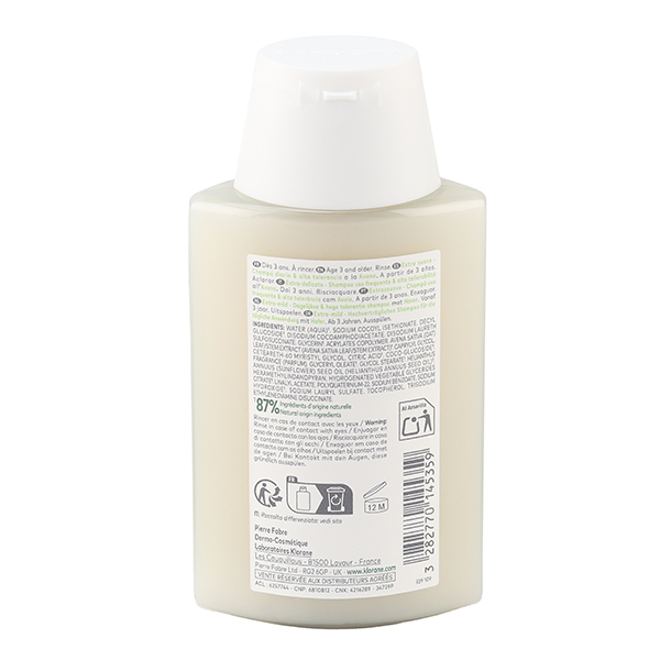 Klorane shampoing extra-doux à l'avoine