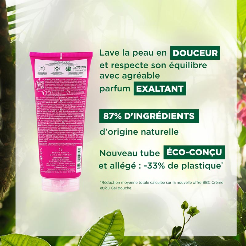 Klorane gel douche nutritif