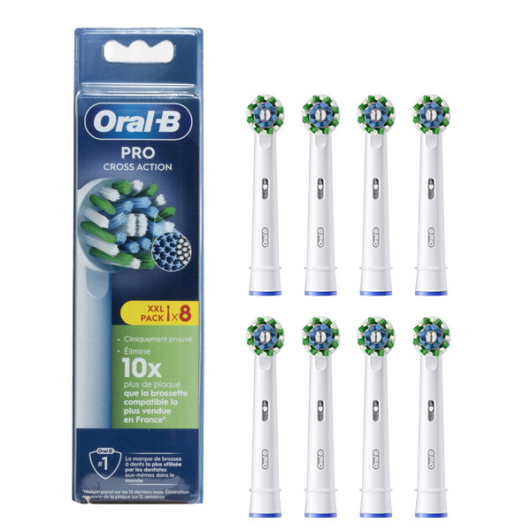 Oral B Cross Action Pro recharge brosse à dents électrique