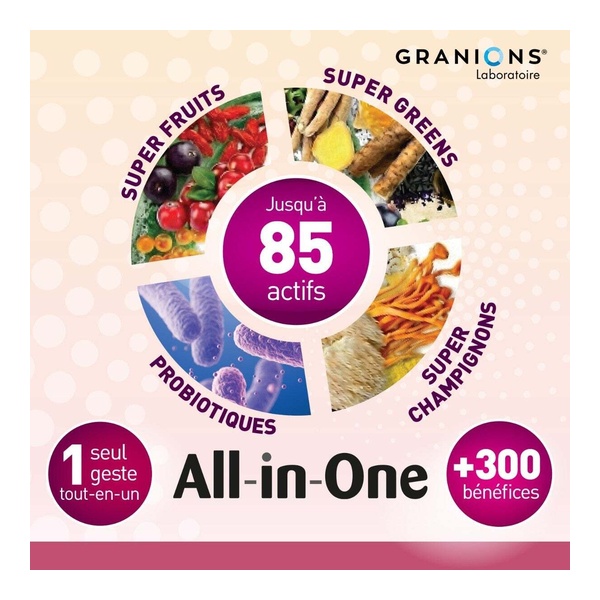 Granions All in One Green Mix Beauté et anti âge poudre