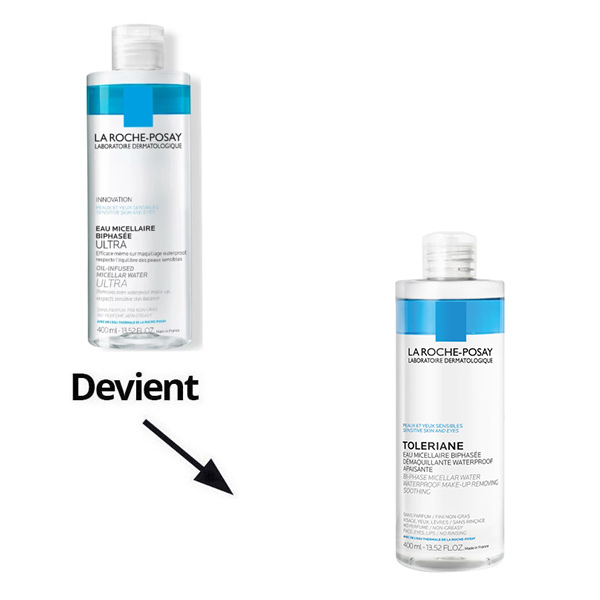 La Roche Posay Tolériane Eau micellaire biphasée apaisante
