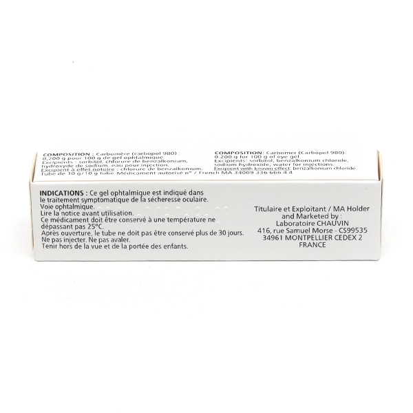 Lacrinorm 0,2 % gel ophtalmique