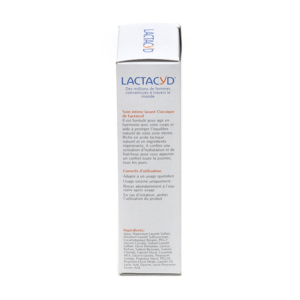 Lactacyd soin intime lavant