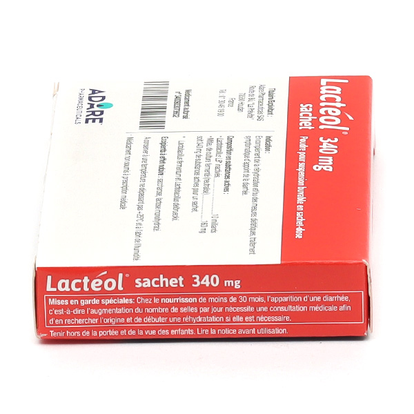 Lacteol 340 mg sachet